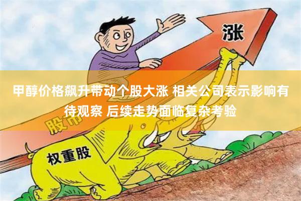 甲醇价格飙升带动个股大涨 相关公司表示影响有待观察 后续走势面临复杂考验